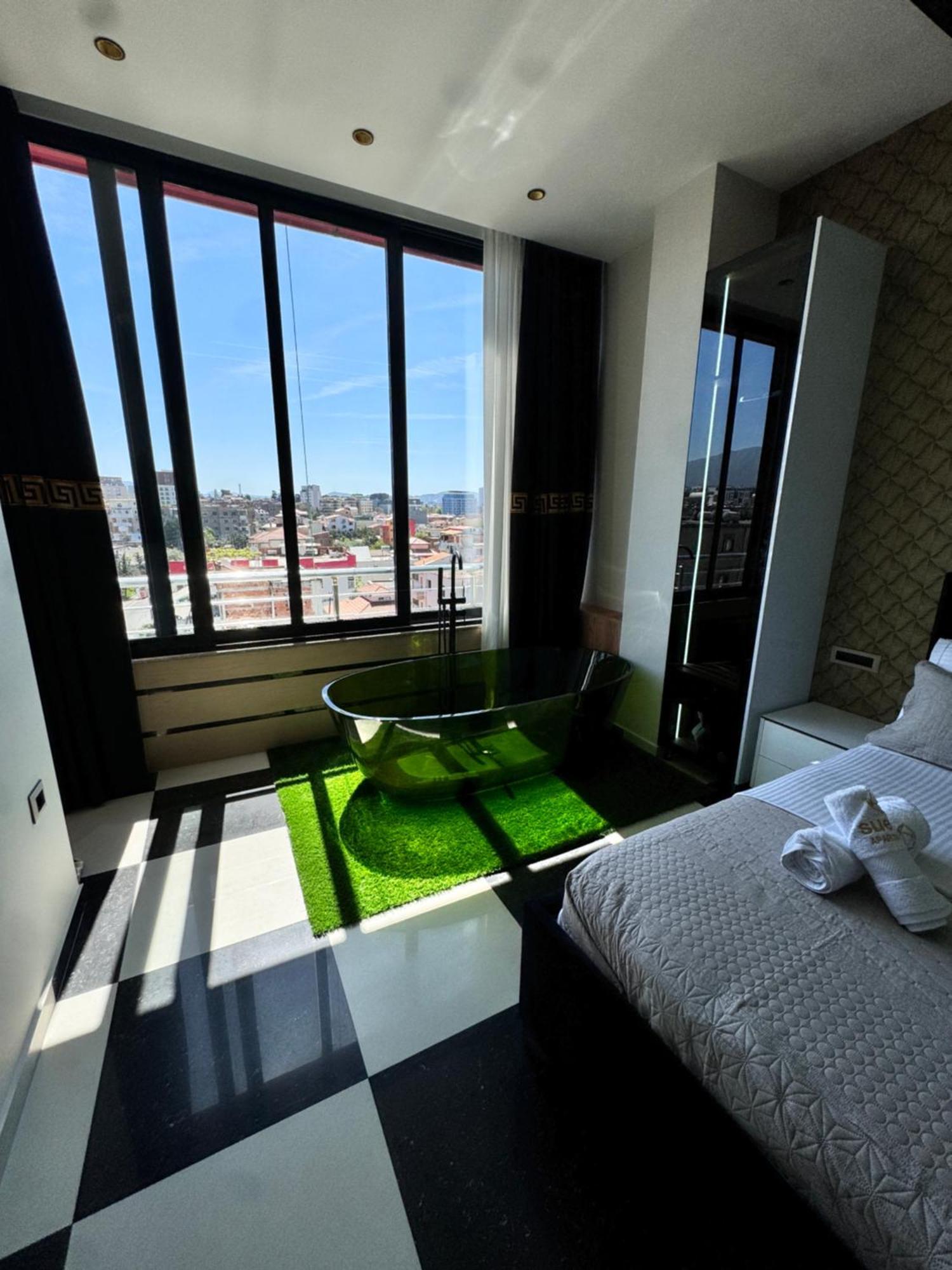 Sueno Apartments & Suites ティラナ エクステリア 写真